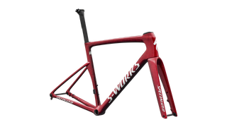 Specialized S-Works Tarmac SL9 Frameset - FACT 12r Carbon - Gloss Vivid Red / Tarmac Black / White Silver Metallic