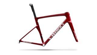 Specialized S-Works Tarmac SL9 Frameset - FACT 12r Carbon - Gloss Vivid Red / Tarmac Black / White Silver Metallic