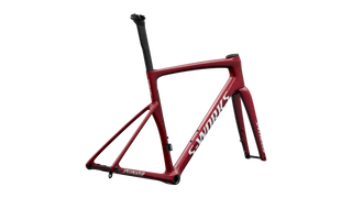 Specialized S-Works Tarmac SL9 Frameset - FACT 12r Carbon - Gloss Vivid Red / Tarmac Black / White Silver Metallic
