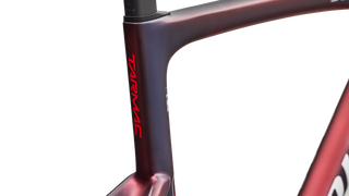 Specialized S-Works Tarmac SL9 Team Replica Frameset - FDJ United - SUEZ - Gloss Red Tint / Blue Tint / Red Pearl
