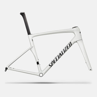 2027 Tarmac SL9 Frameset - FACT 10r Carbon - Gloss White Silver Metallic / Tarmac Black
