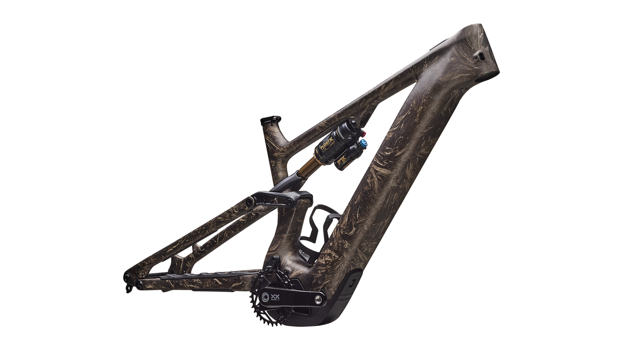 Specialized S-Works Turbo Levo 4 Frameset - Satin Taupe / Gunmetal Strata / Metallic Obsidian