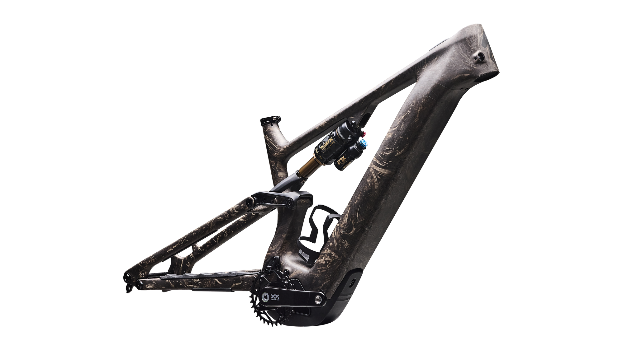 Specialized S-Works Turbo Levo 4 Frameset - Satin Taupe / Gunmetal Strata / Metallic Obsidian