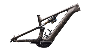 Specialized S-Works Turbo Levo 4 Frameset - Satin Taupe / Gunmetal Strata / Metallic Obsidian