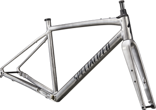 Specialized Diverge E5 EVO Frameset - Gloss Brushed Smoked Liquid Metal/Black