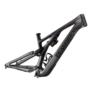 Specialized S-Works Stumpjumper EVO Frameset - FOX FLOAT X Factory - Gloss Smoke / Carbon / Black