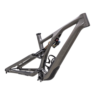 Specialized S-Works Stumpjumper EVO Frameset - FOX FLOAT X Factory - Satin / Gloss Black Pearl / Brushed Black Chrome