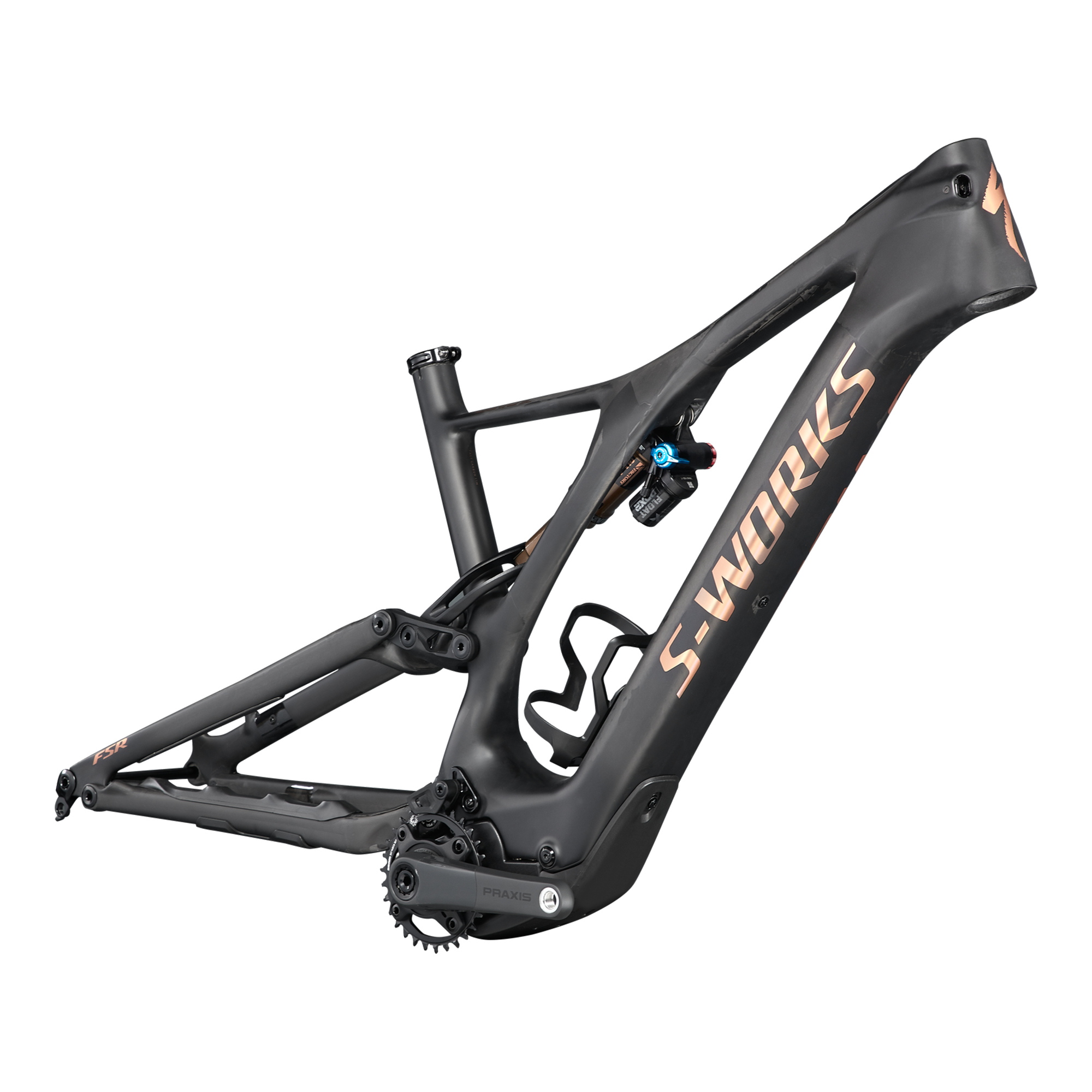 Specialized S-Works Turbo Levo SL Frameset - Carbon / Bronze Foil / Gloss Carbon