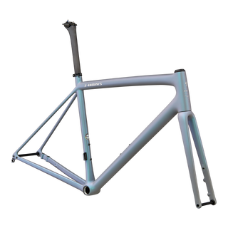 Specialized S-Works Aethos Frameset - FACT 12r Carbon - Cool Grey/Chameleon Eyris Tint/Brushed Chrome
