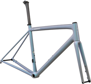 Specialized S-Works Aethos Frameset - FACT 12r Carbon - Cool Grey/Chameleon Eyris Tint/Brushed Chrome
