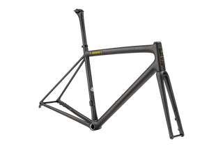 Specialized S-Works Aethos Frameset - Ready to Paint - Satin Carbon/Jet Fuel