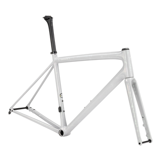 Specialized S-Works Aethos Frameset - FACT 12r Carbon - Gloss Birch / Abalone-Lapis Organic Color Run / Dune