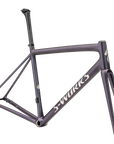 Specialized S-Works Aethos Frameset - FACT 12r Carbon - Satin 25% Violet Ghost Pearl Over Carbon / Brushed Chrome