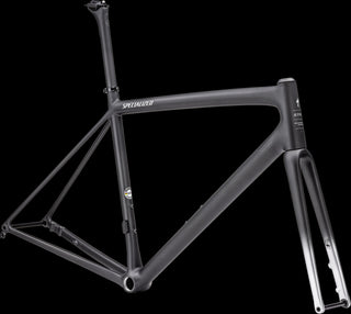 Specialized Aethos Frameset - FACT 10r Carbon - Satin Carbon/Flake Silver