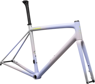 Specialized S-Works Aethos Frameset - FACT 12r Carbon - Satin Clay - Powder Indigo - Silver Dust - Radial Fade + Lapis Edge Fade / Hyper + 100% Lapis