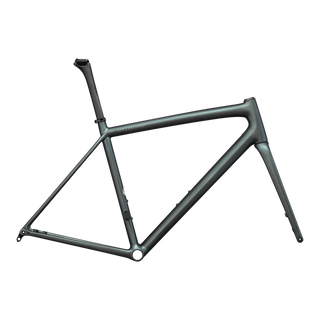Specialized Aethos Frameset - Satin Carbon + 50% Silver Blue Viavi /  10% Fog Tint