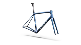 Specialized S-Works Aethos 2 Frameset - FACT 12r Carbon - Satin Black Ink Wash / Pearl / Shadow Silver