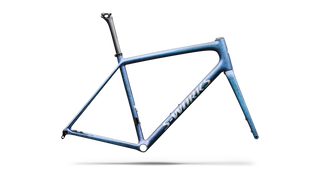 Specialized S-Works Aethos 2 Frameset - FACT 12r Carbon - Satin Black Ink Wash / Pearl / Shadow Silver