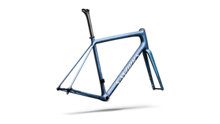 Specialized S-Works Aethos 2 Frameset - FACT 12r Carbon - Satin Black Ink Wash / Pearl / Shadow Silver