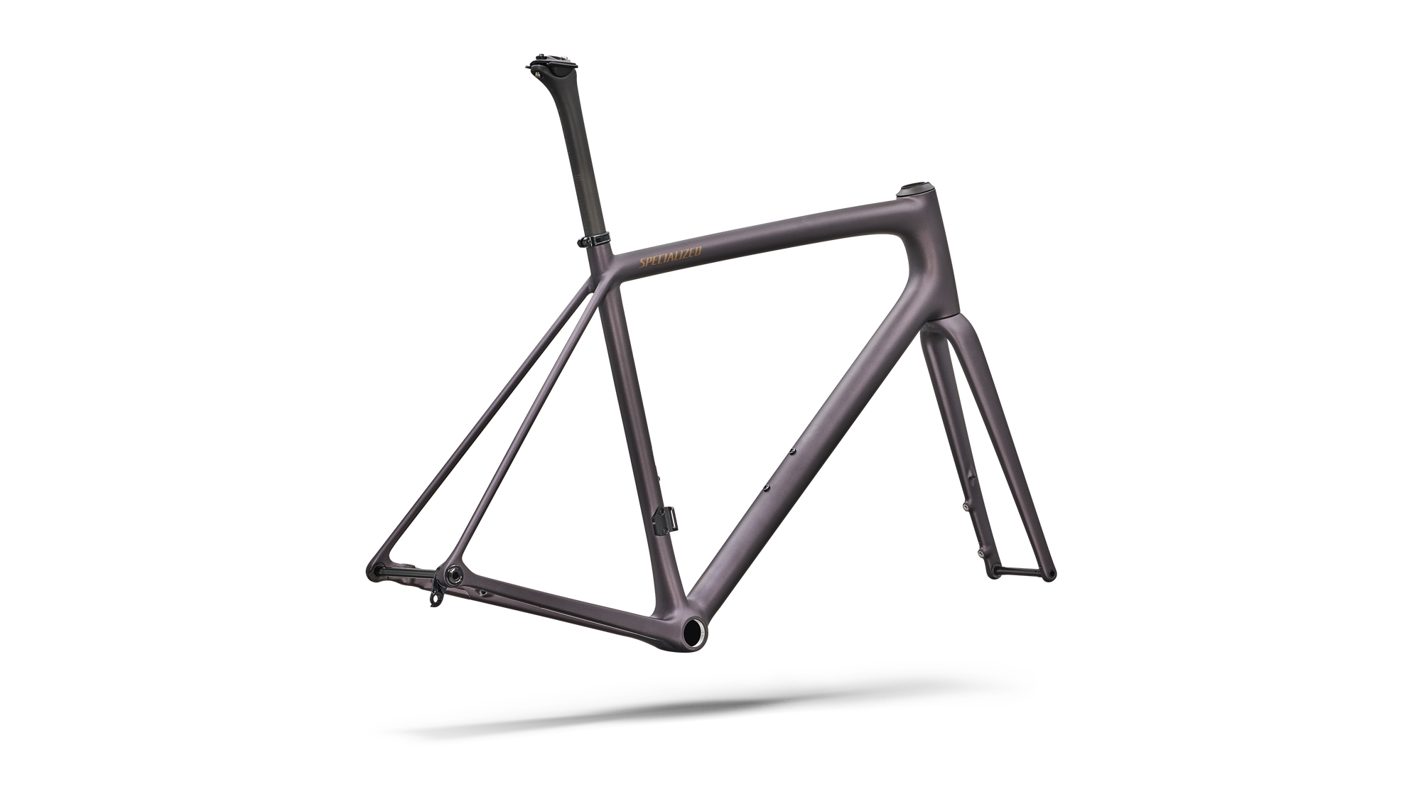 Specialized Aethos 2 Frameset - FACT 10r Carbon - Satin Nebula Metallic / Burnt Gold Metallic