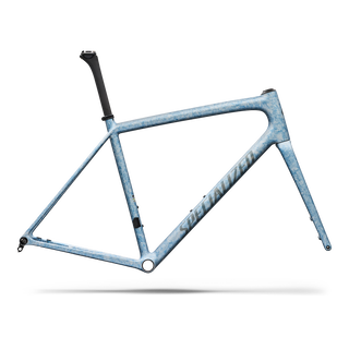 Specialized Aethos 2 Frameset - FACT 10r Carbon - Satin Silver Dust / Glacial Metallic Blurred Impasto / Charcoal Tint