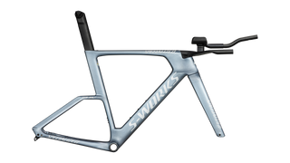 Specialized S-Works Shiv TT Disc Module - FACT 11r Carbon - Gloss Glacial Metallic / Red To Gold Pearl Edge Fade / Metallic White Silver