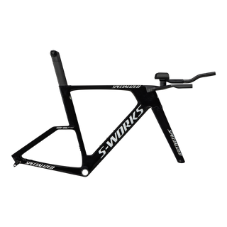 Specialized S-Works Shiv TT Disc Module - FACT 11r Carbon - Gloss Tarmac Black / Metallic White Silver