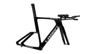 Specialized S-Works Shiv TT Disc Module - FACT 11r Carbon - Gloss Tarmac Black / Metallic White Silver