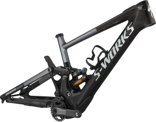 Specialized S-Works Turbo Kenevo SL Frameset - Gloss Carbon / Black /Satin Brushed Dream Silver / White