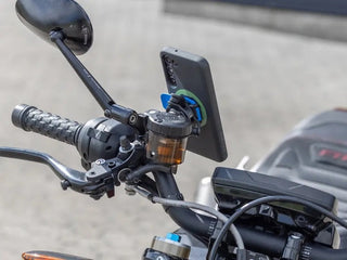 Quad Lock Mount Motorcycle Brake/Clutch Mount