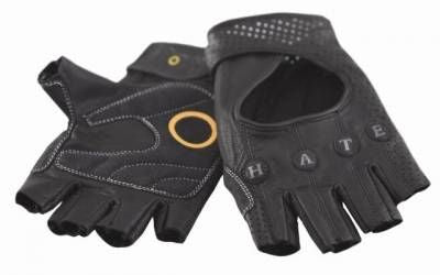 knog handschuhe Knog Love Hate Leather Gloves Short Black Small