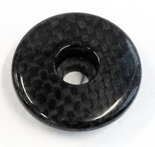 Bikelane Spare Top Cap CARBON FIBRE for 1 1/8" Black, w/o logo