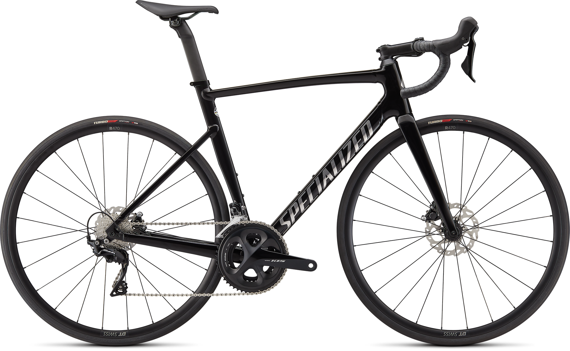 Specialized Allez Sprint Comp - Shimano 105 - Tarmac Black/Brushed Foil