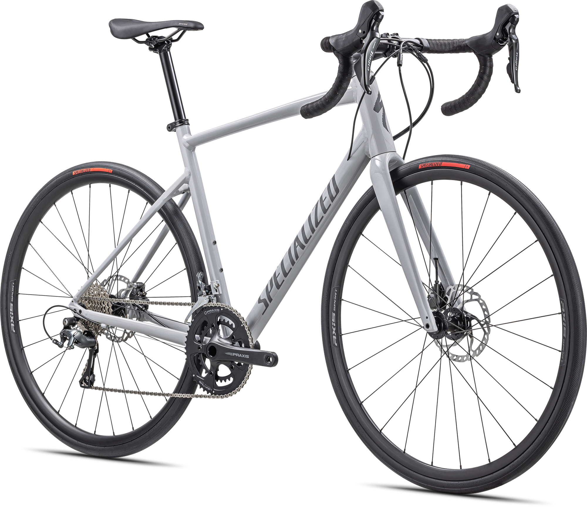 Specialized Allez Sport - Shimano Tiagra - Gloss Dove Grey / Cool Grey / Chameleon Lapis