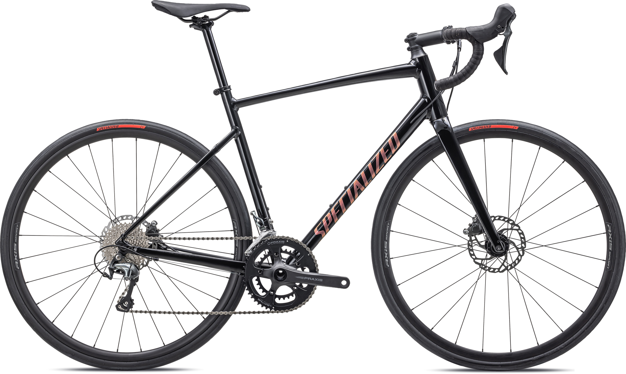 Specialized Allez Sport - Shimano Tiagra - Gloss Tarmac Black