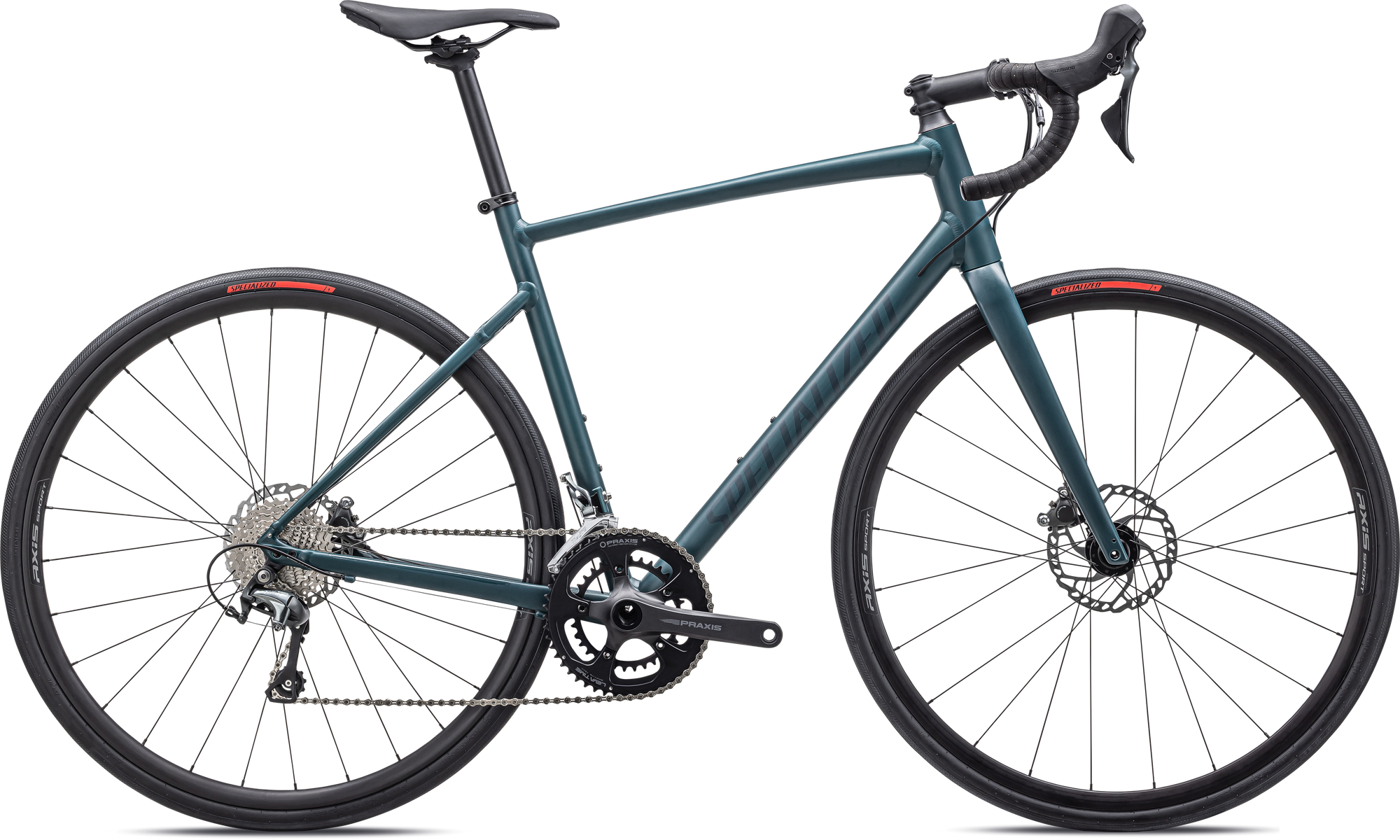 Specialized Allez Sport - Shimano Tiagra - Satin Tropical Teal / Teal Tint / Arctic Blue