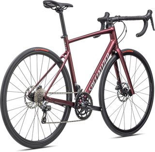 Specialized Allez - Shimano Claris - Satin Maroon / Silver Dust / Flo Red