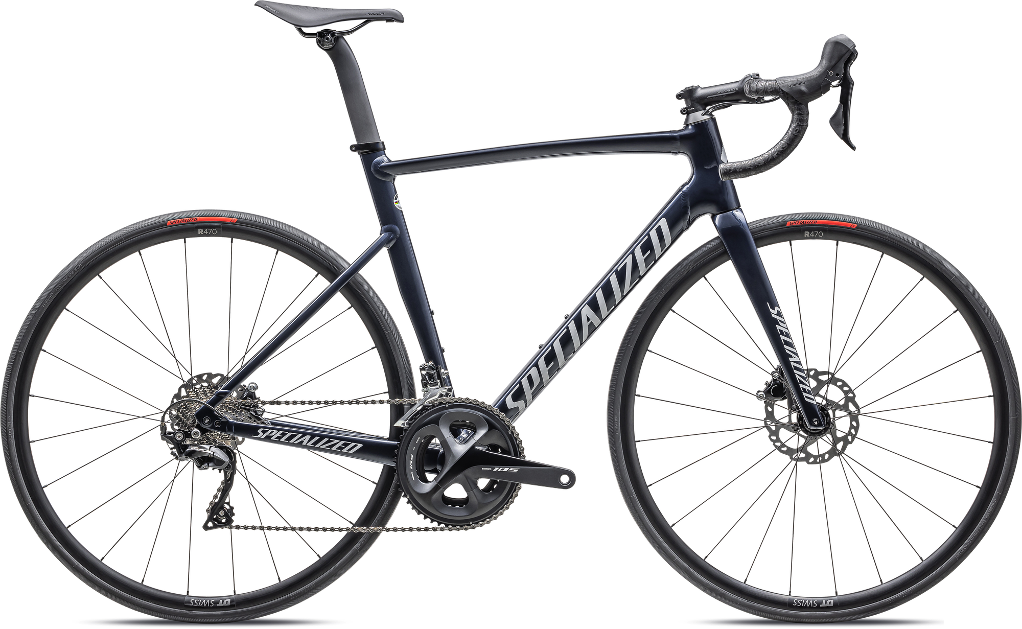 Specialized Allez Sprint Comp - Shimano 105 - Gloss Metallic Deep Marine/Dove Grey