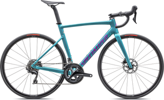 Specialized Allez Sprint Comp - Shimano 105 - Satin Lagoon Tint Over Silver Dust/Purple Orchid