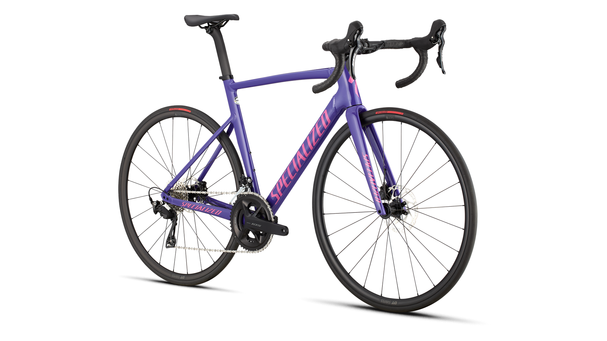 Specialized Allez Sprint Comp - Shimano 105 - Gloss Purple Haze / Rebel Pink