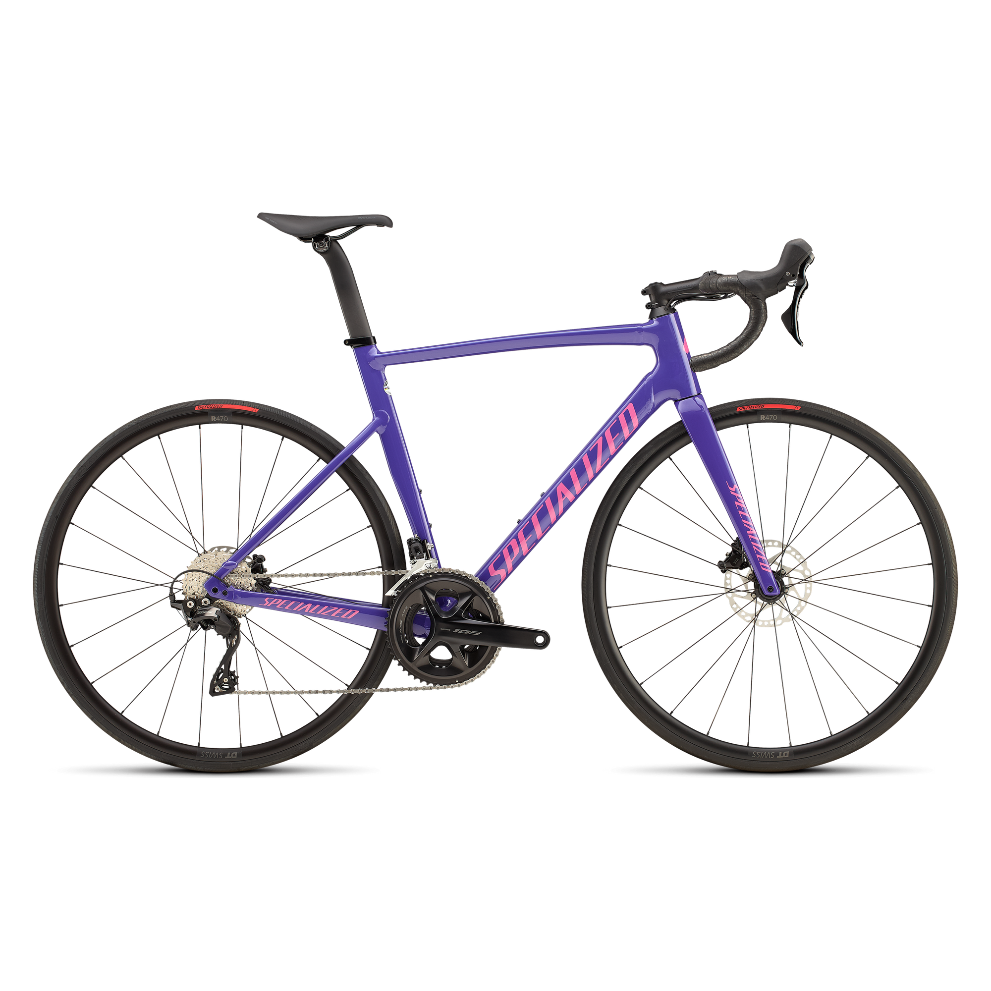 Specialized Allez Sprint Comp - Shimano 105 - Gloss Purple Haze / Rebel Pink