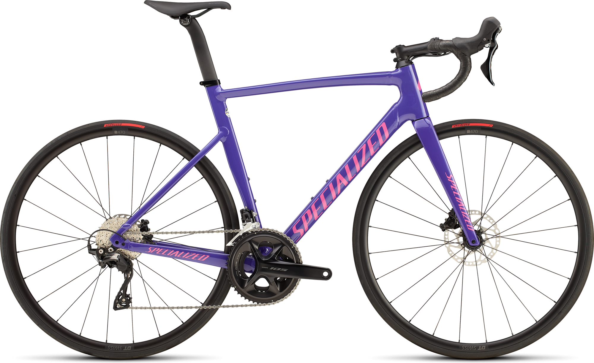 Specialized Allez Sprint Comp - Shimano 105 - Gloss Purple Haze / Rebel Pink