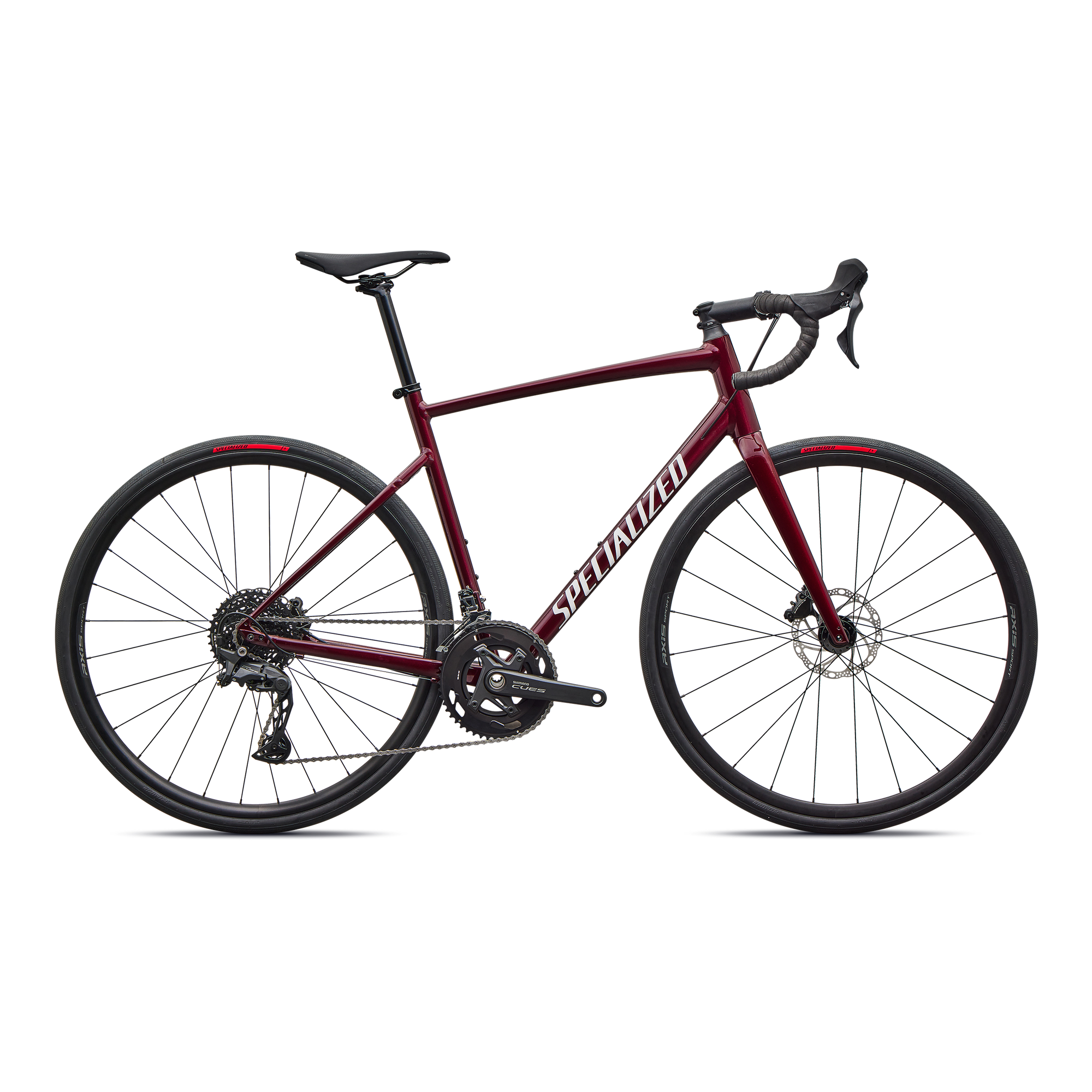 Specialized Allez - Shimano CUES - Maroon / White