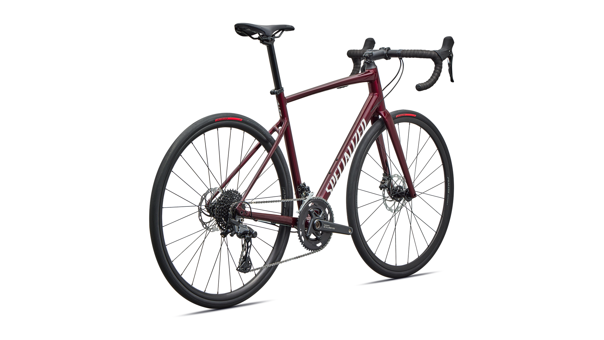 Specialized Allez - Shimano CUES - Maroon / White