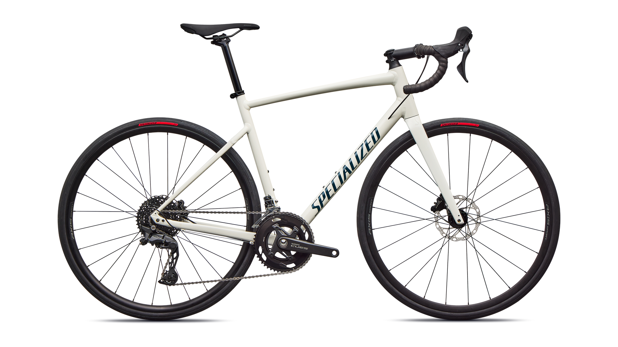 Specialized Allez - Shimano CUES - Dune White / Deep Lake