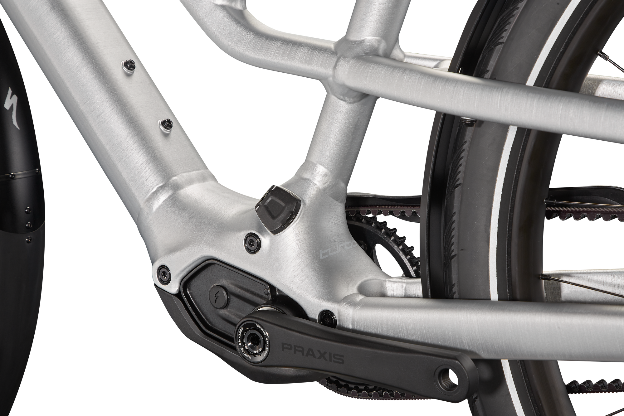 Specialized Turbo Como SL 5.0 - Brushed Silver / Transparent