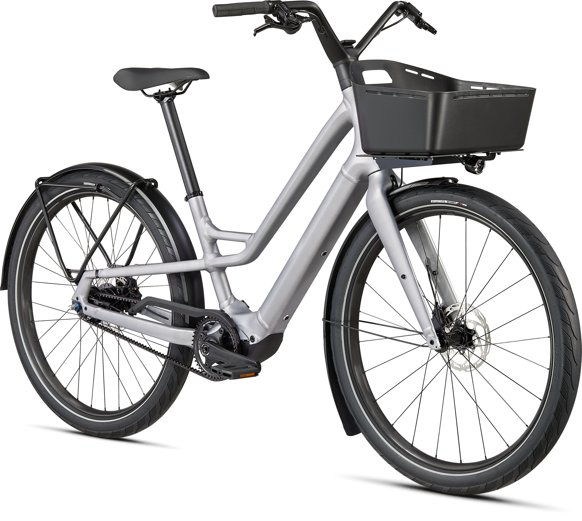 Specialized Turbo Como SL 5.0 - Brushed Silver / Transparent