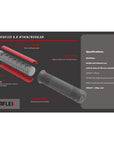 Leatt ReaFlex 6.0 Grips 31mm Regular - Granite