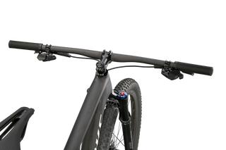 Specialized S-Works Epic - Satin Carbon / Color Run Blue Murano Pearl / Gloss Chrome Foil Logos