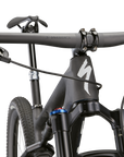 Specialized S-Works Epic - Satin Carbon / Color Run Blue Murano Pearl / Gloss Chrome Foil Logos